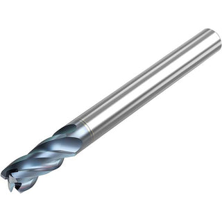 1/4" 4-Flute Solid Carbide Corner Radius End Mill, HTA - Seco 10008541