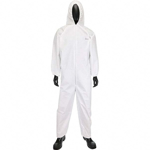 2X-Large White Liquid Protective Garment - PIP 3606/2XL