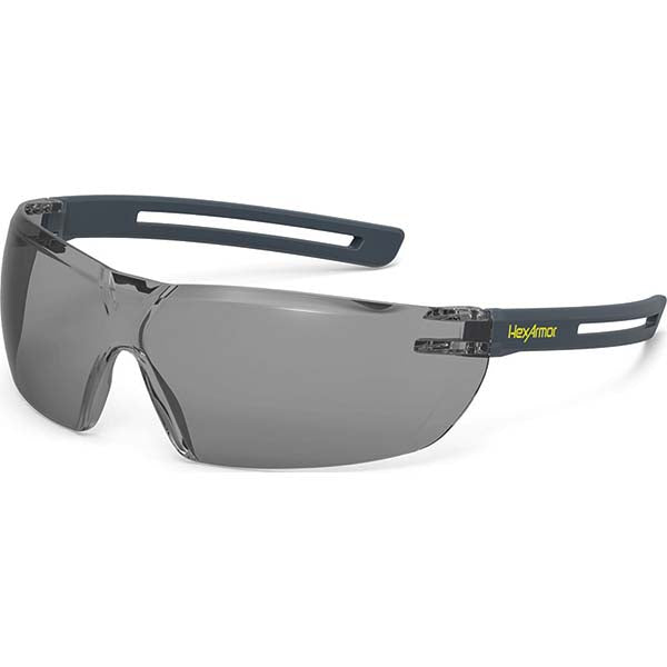 Universal Gray Safety Glasses - HexArmor. 11-22002-02