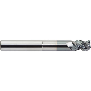 3-Flute Solid Carbide Corner Radius End Mill - M.A. Ford. 3345000N4R.030G