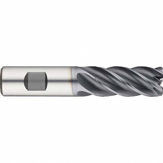 1/4" 5-Flute Solid Carbide Corner Radius End Mill, nano-A - Guhring 9069860063520