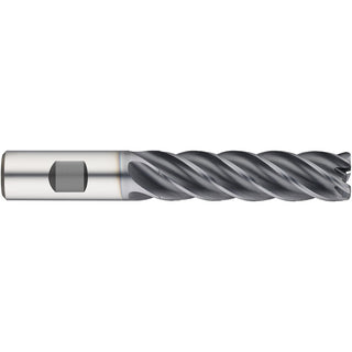 3/8" 5-Flute Solid Carbide Corner Radius End Mill, nano-A - Guhring 9069880095260