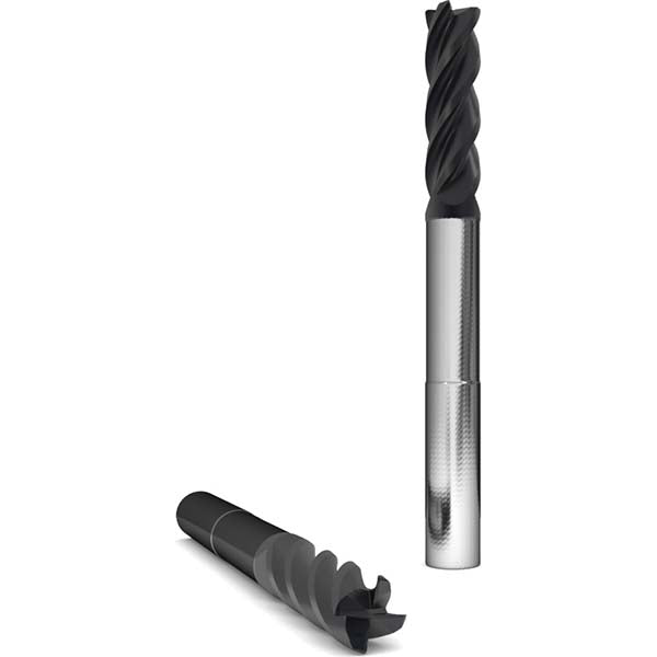 1" 4-Flute Solid Carbide Square End Mill, ALCRO-MAX - GWS 311084
