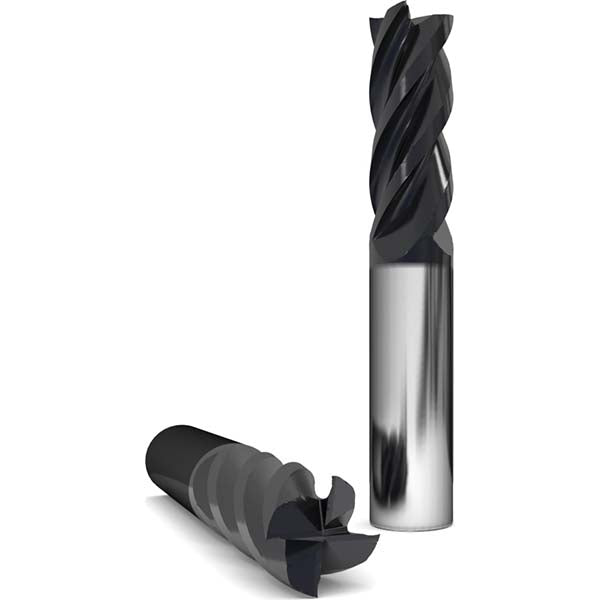 1/2" 4-Flute Solid Carbide Square End Mill - GWS 310316