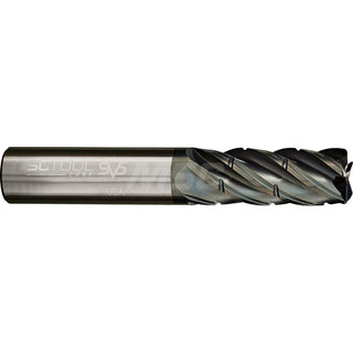 3/4" 5-Flute Solid Carbide Corner Radius End Mill, AlCrN - SC Tool 20471