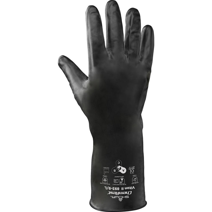 Large General Purpose Chemical-Resistant Gloves - SHOWA 893-09