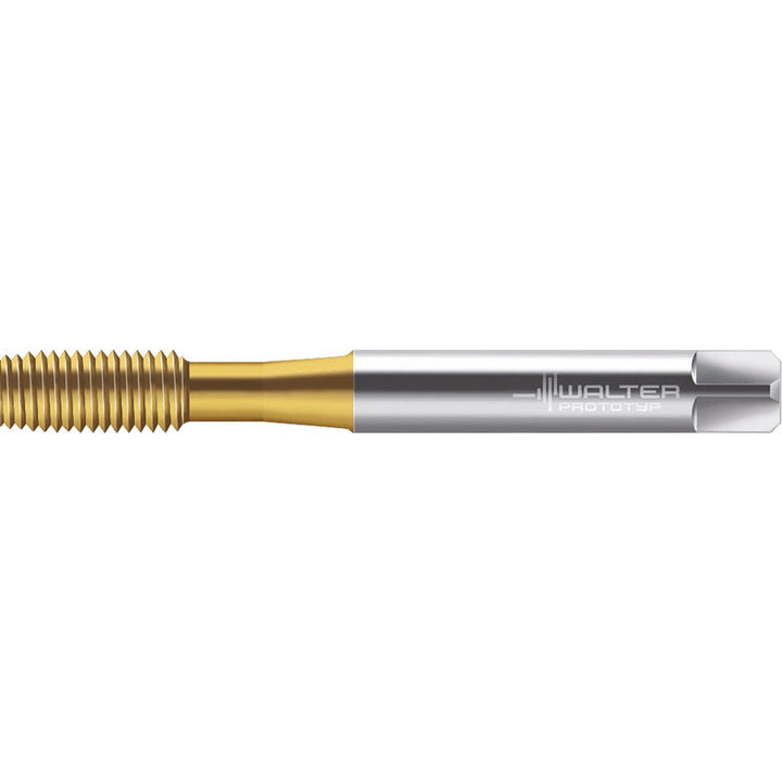 M3x0.5 Metric High-Speed Steel-E Tap, TiN - Walter-Prototyp 7427498