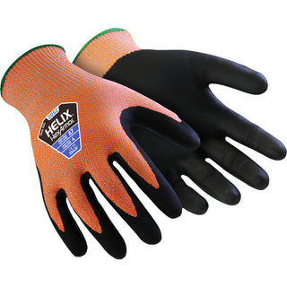 2X-Large High-Visibility Orange; Black HPPE; Steel; Fiberglass Cut & Puncture-Resistant Gloves - HexArmor. 2052-XXL (11)