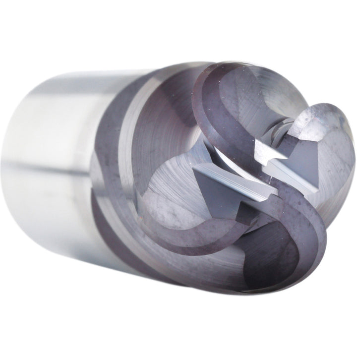 1/4" 4-Flute Solid Carbide Ball End Mill, AlCrN - Supermill 5253121