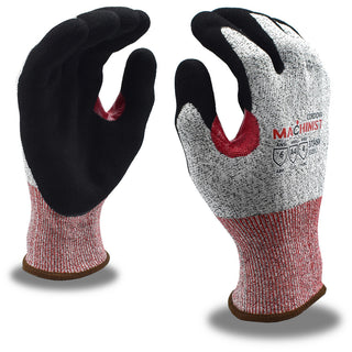 X-Large Salt & Pepper Glass Fiber; HPPE Cut & Puncture-Resistant Gloves - Cordova 3734SNXL
