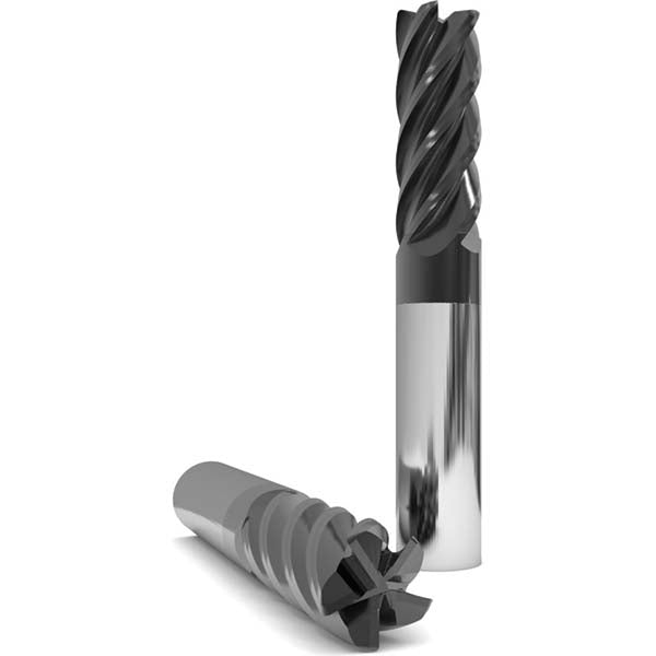 1/4" 5-Flute Solid Carbide Square End Mill, nACRo - GWS 120964