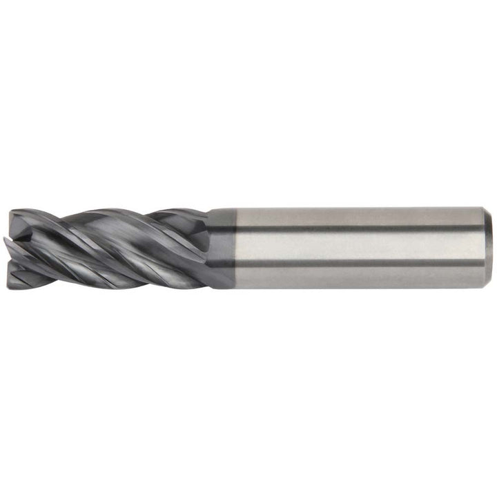 1/4" 4-Flute Solid Carbide Square End Mill, AlTiN - Kennametal 6676919