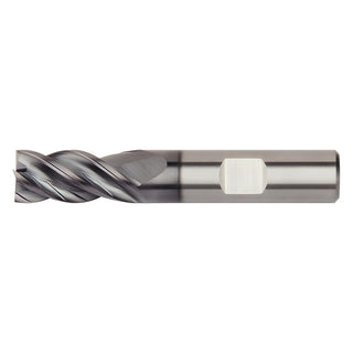 1/2" 4-Flute Solid Carbide Corner Radius & Corner Chamfer End Mill, AlTiN - Kennametal 6677053