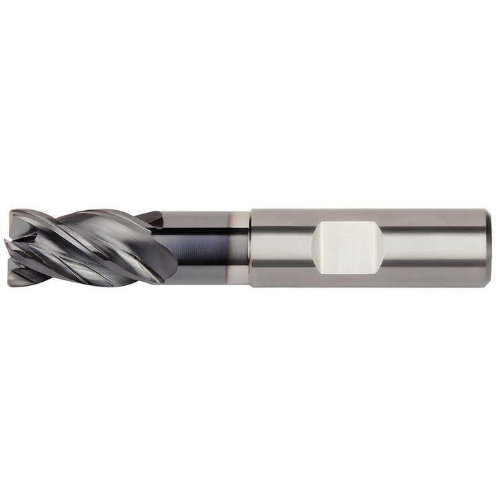 0.2362" 4-Flute Solid Carbide Corner Radius End Mill, AlTiN - Kennametal 6676232