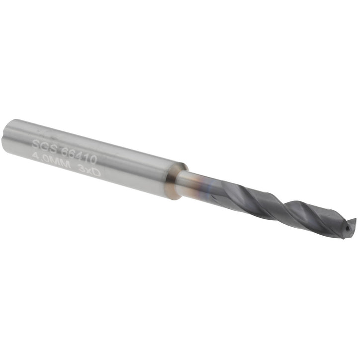 0.1575" Solid Carbide Screw Machine Drill Bit, Ti-NAMITE-X, 135° point - SGS 66410