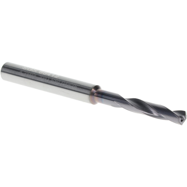 3/16" Solid Carbide Screw Machine Drill Bit, Ti-NAMITE-X, 135° point - SGS 66412