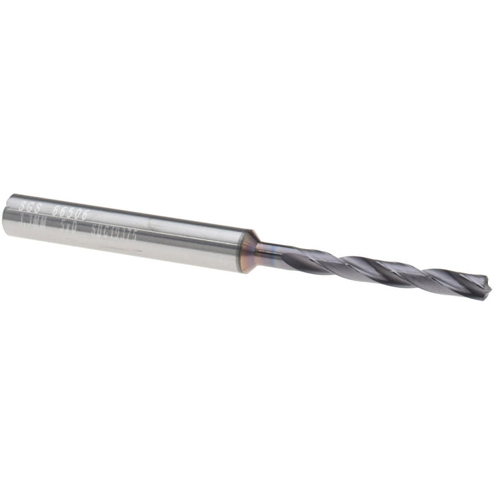 0.1299" Solid Carbide Drill Bit, Ti-NAMITE-X, 135° point - SGS 66506