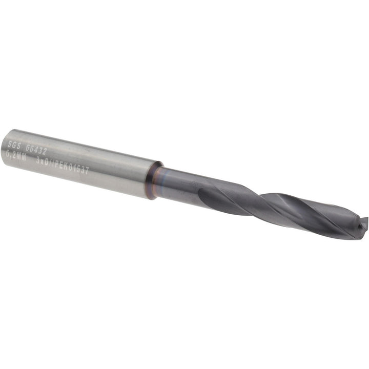 7/16" Solid Carbide Screw Machine Drill Bit, Ti-NAMITE-X, 135° point - SGS 66432