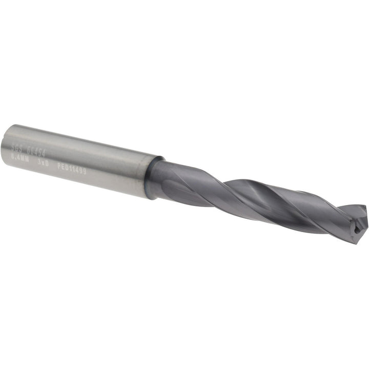 0.3307" Solid Carbide Screw Machine Drill Bit, Ti-NAMITE-X, 135° point - SGS 66454