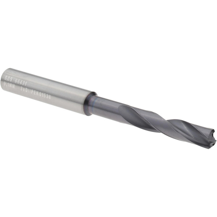 6.10mm Solid Carbide Screw Machine Drill Bit, Proprietary, 135° point - SGS 66431
