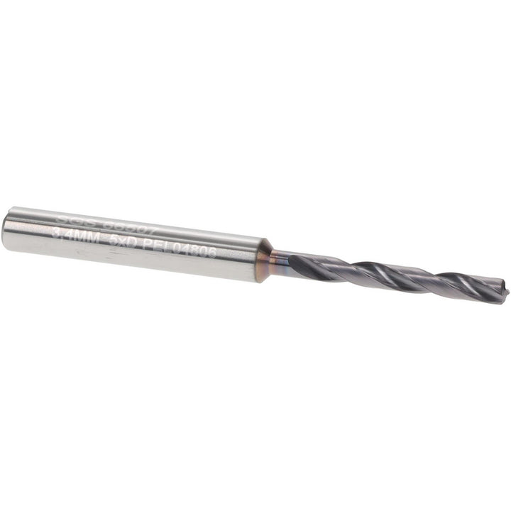 0.1339" Solid Carbide Drill Bit, Ti-NAMITE-X, 135° point - SGS 66507