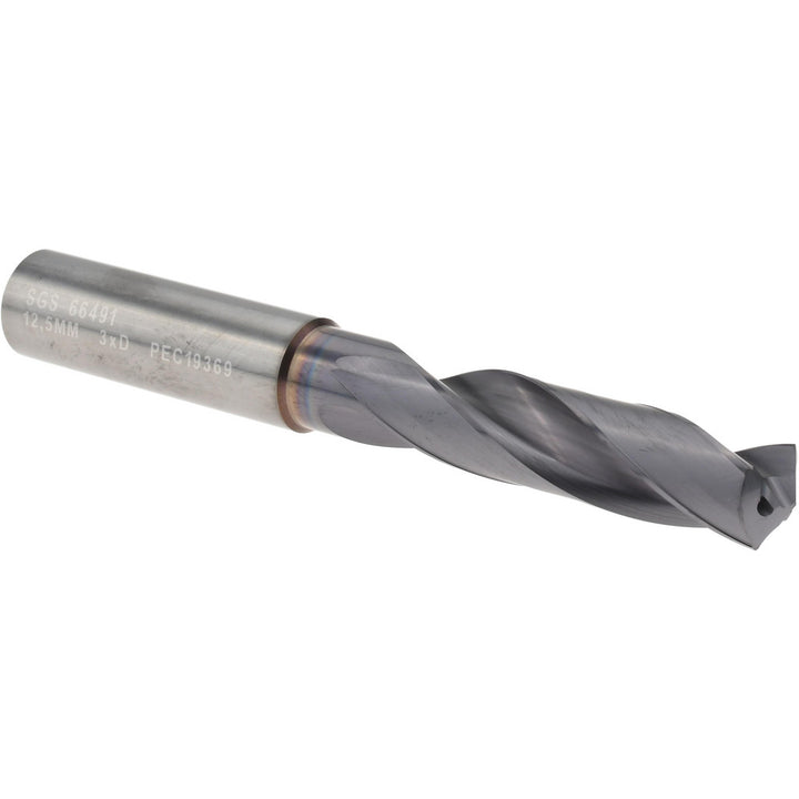 17/64" Solid Carbide Screw Machine Drill Bit, Ti-NAMITE-X, 135° point - SGS 66491