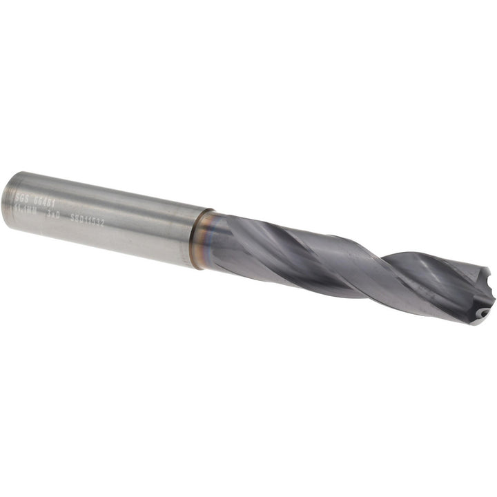 0.4370" Solid Carbide Screw Machine Drill Bit, Ti-NAMITE-X, 135° point - SGS 66481