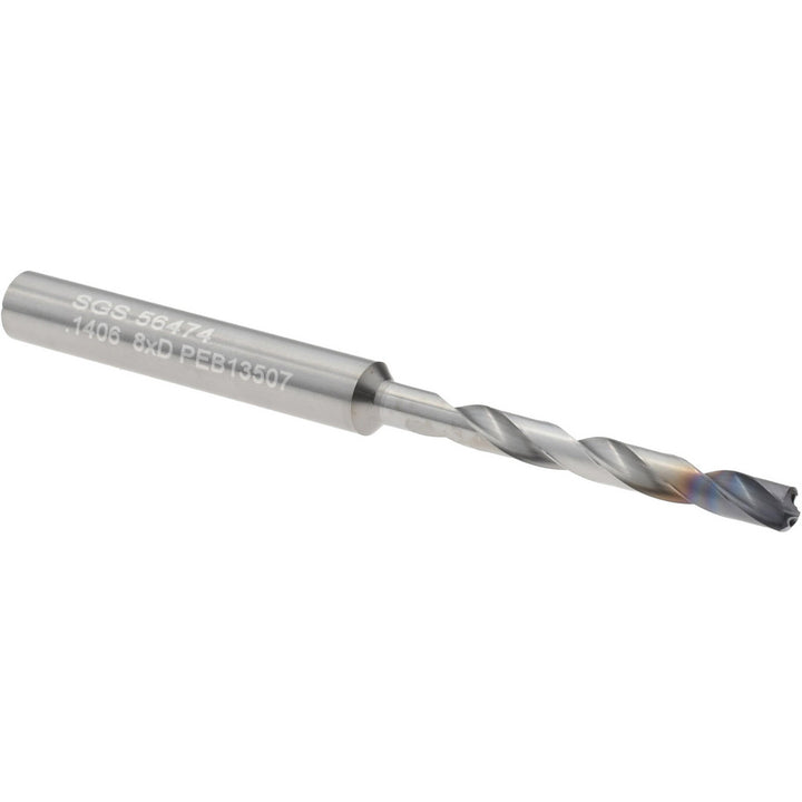 Solid Carbide Drill Bit, Ti-NAMITE-X, 135° point - SGS 56474