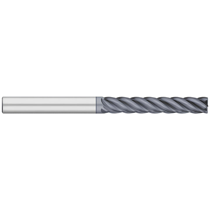 3/4" 5-Flute Solid Carbide Corner Radius End Mill, ALCRO-MAX - Titan USA TC27955