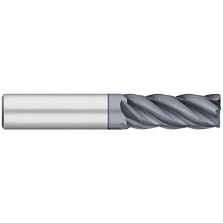 5/8" 5-Flute Solid Carbide Corner Radius End Mill, ALCRO-MAX - Titan USA TC26655