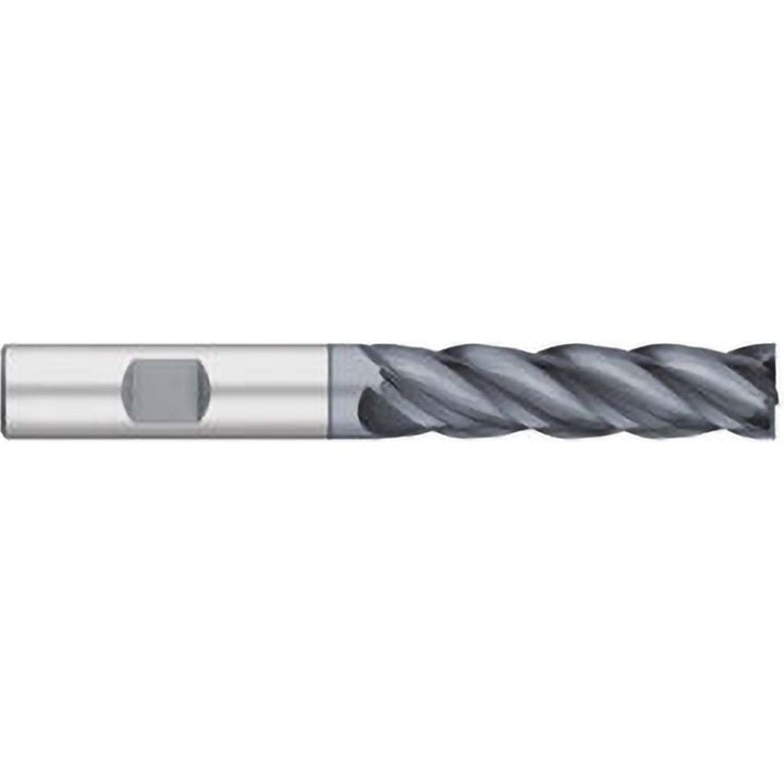 1/2" 4-Flute Solid Carbide Square End Mill, ALCRO-MAX - Titan USA TC23331