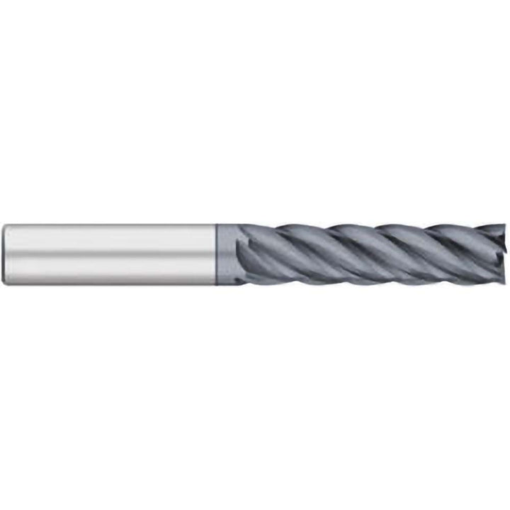 1/2" 5-Flute Solid Carbide Square End Mill - Titan USA TC25894