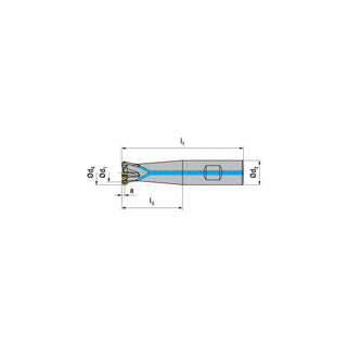 Indexable End Mills - Ceratizit 5868555005