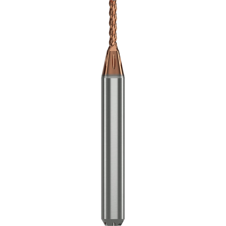 0.0393" 3-Flute Solid Carbide Corner Radius & Corner Chamfer End Mill, Durox - Guhring 9068090010000