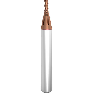 1/8" 3-Flute Solid Carbide Corner Radius & Corner Chamfer End Mill, Durox - Guhring 9068080031750