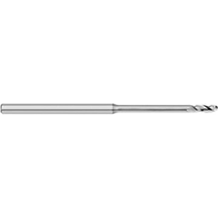 1/32" 3-Flute Solid Carbide Ball End Mill - Titan USA TC58448