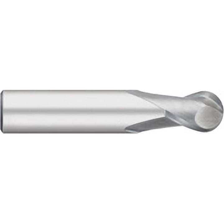 1/8" 2-Flute Solid Carbide Ball End Mill - Titan USA TC10308
