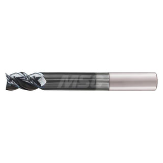 5/16" 3-Flute Solid Carbide Corner Radius End Mill, DLC - Iscar 3399049