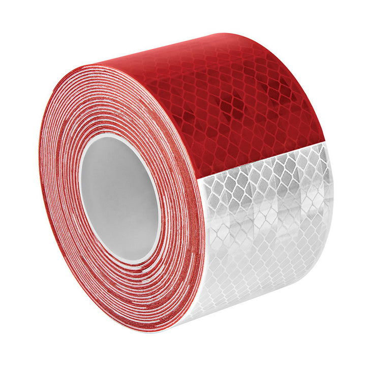 Red/White Safety Tape - 3M 888519387252
