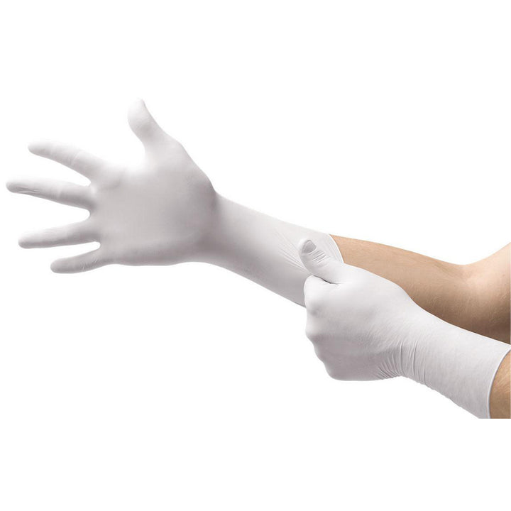 White Nitrile Gloves - Ansell CE5-755-XXL