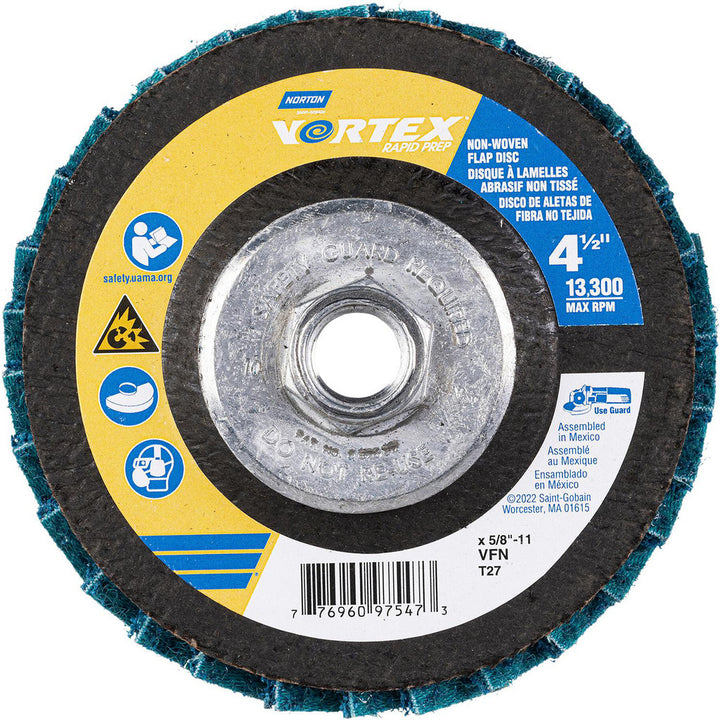 4-1/2" Aluminum Oxide Disc - Norton 77696097547
