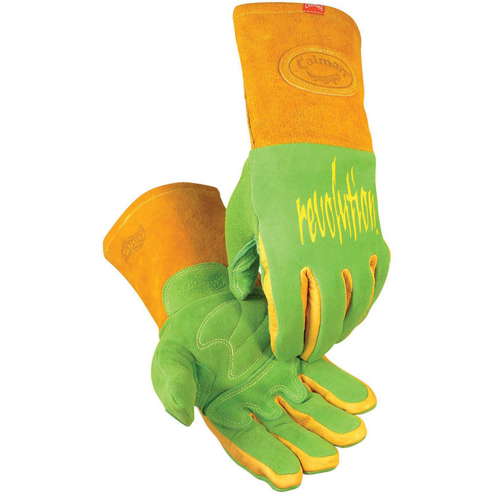Large Leather Flame; Heat Gloves - PIP 1816-5