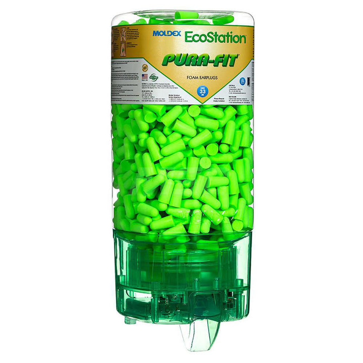 33.00dB Green Ear Plugs - Moldex 6835