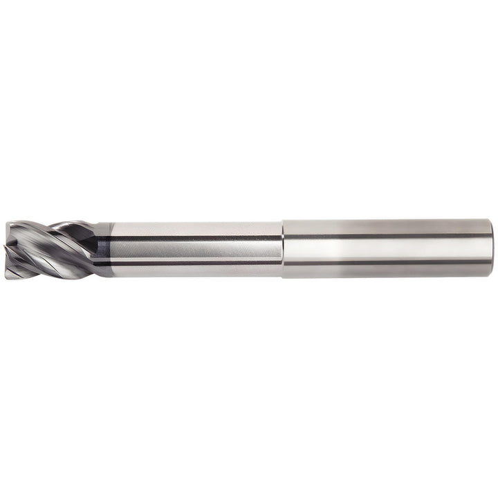 0.2362" 4-Flute Solid Carbide Corner Radius End Mill, AlTiN - Kennametal 6929439