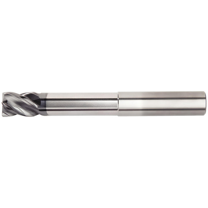 0.3937" 4-Flute Solid Carbide Corner Radius End Mill, AlTiN - Kennametal 6929449