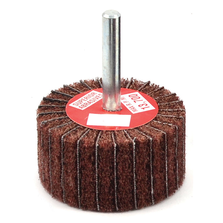 180-Grit Aluminum Oxide Flap Wheel - Superior Abrasives A008541