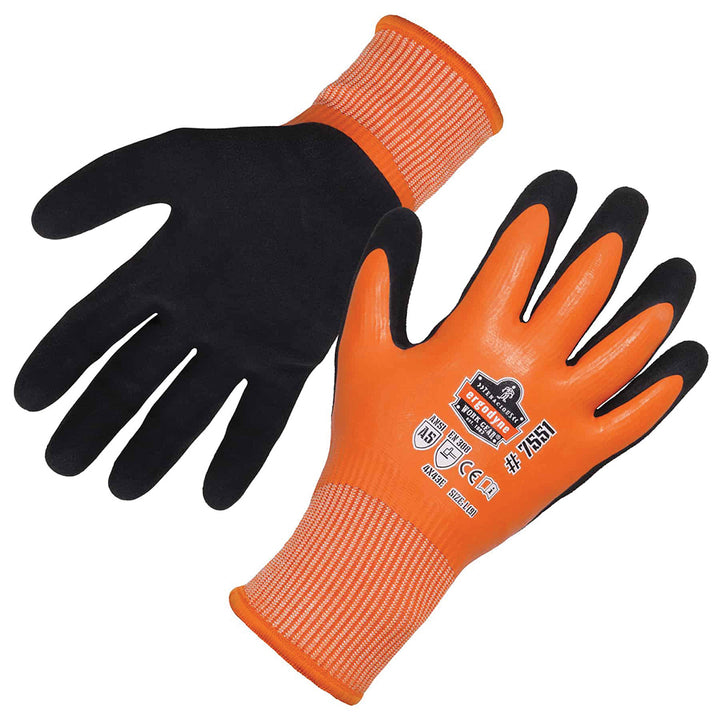 2X-Large Orange HPPE Cut & Abrasion-Resistant Gloves - Ergodyne 17676