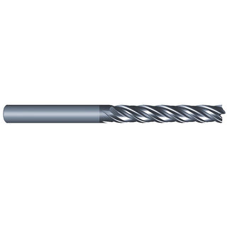 3/16" 4-Flute Solid Carbide Corner Radius End Mill, AlCrN - Eliminator 1010-1875-030