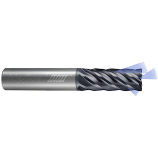 3/8" 7-Flute Solid Carbide Corner Radius End Mill, Tplus - Helical Solutions 87154