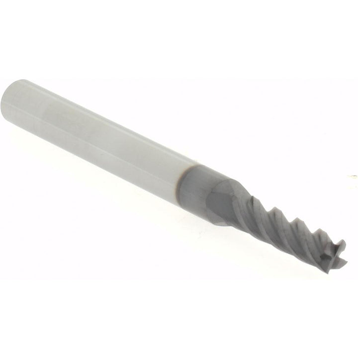 9/64" 4-Flute Solid Carbide Square End Mill - Accupro 14788464